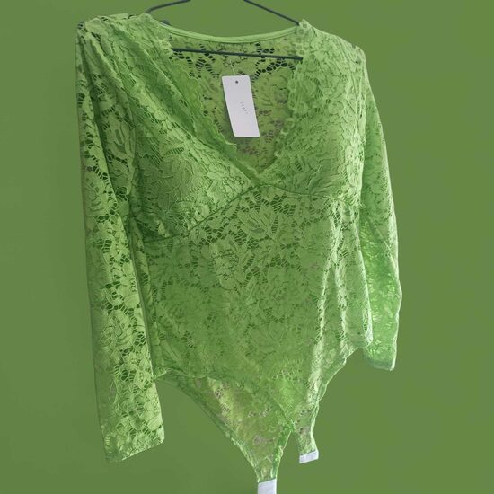 BODY VERDE PASTELLO TG M/L
